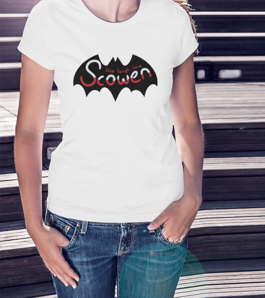 Bat Scowen Live Laugh Love T-Shirt