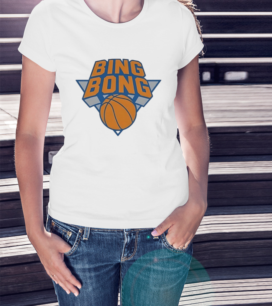 Bing Bong New York Knicks Basketball NBA Fan T-Shirt
