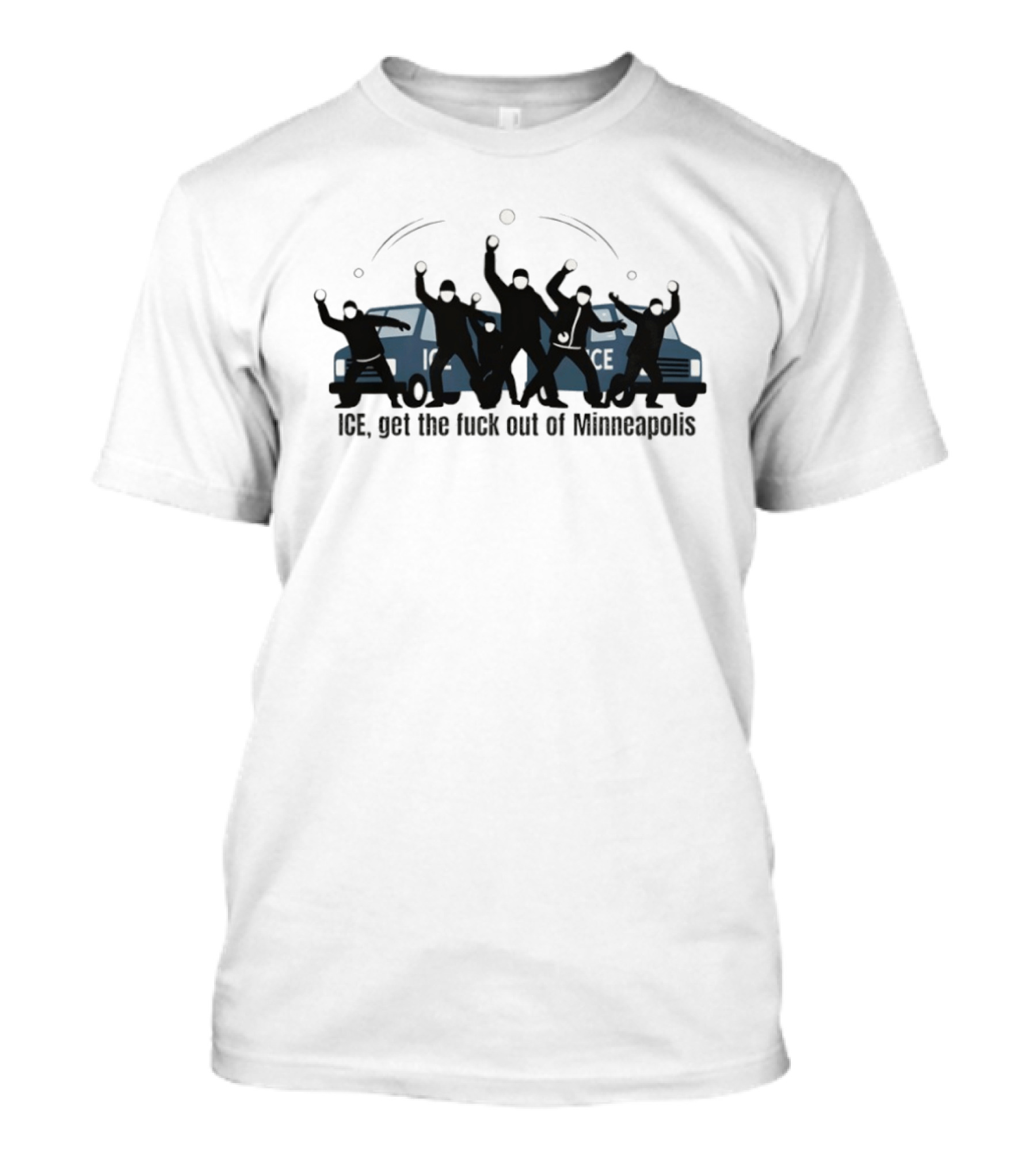ICE Get The Fuck Out Of Minneapolis Protest T-Shirt