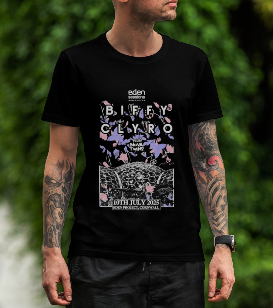 Eden Sessions Presents Biffy Clyro Live 10th July 2025 Eden Project Cornwall T-Shirt