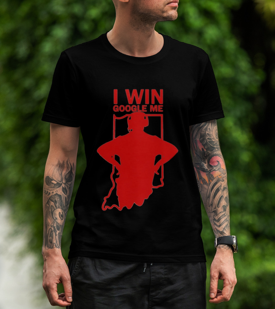 I Win Google Me Indiana Hoosiers Curt Cignetti T-Shirt