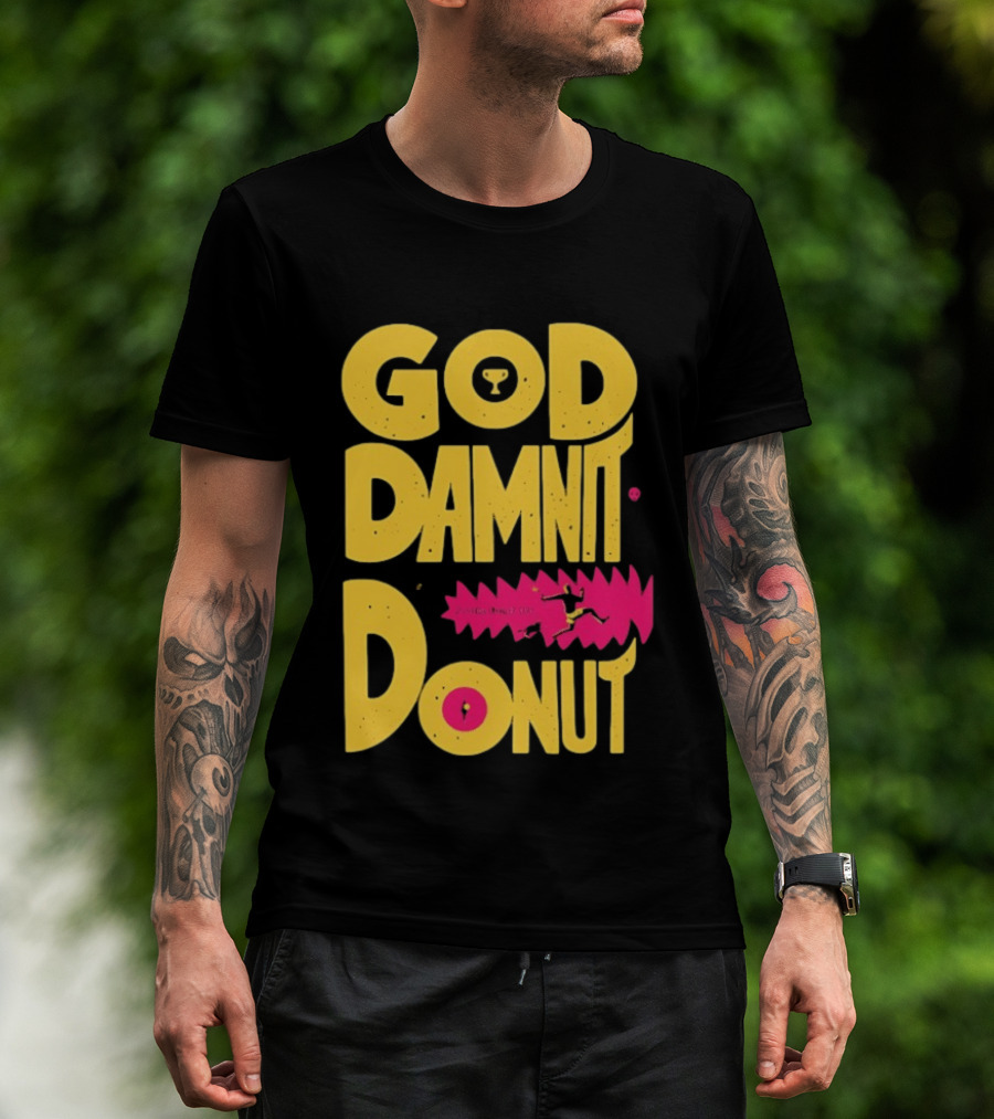 God Damnit Donut Dungeon Crawler Carl T-Shirt