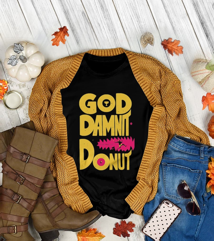 God Damnit Donut Dungeon Crawler Carl T-Shirt