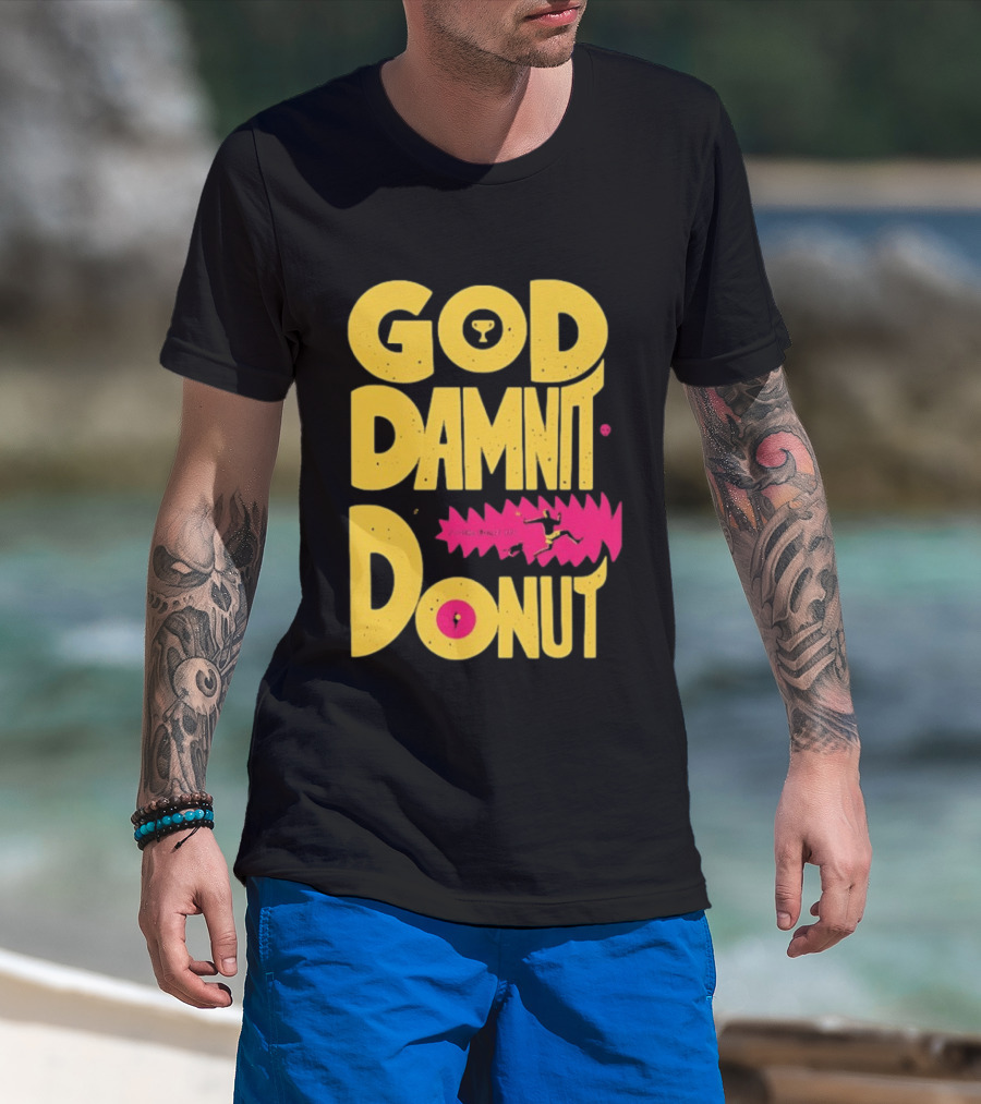 God Damnit Donut Dungeon Crawler Carl T-Shirt