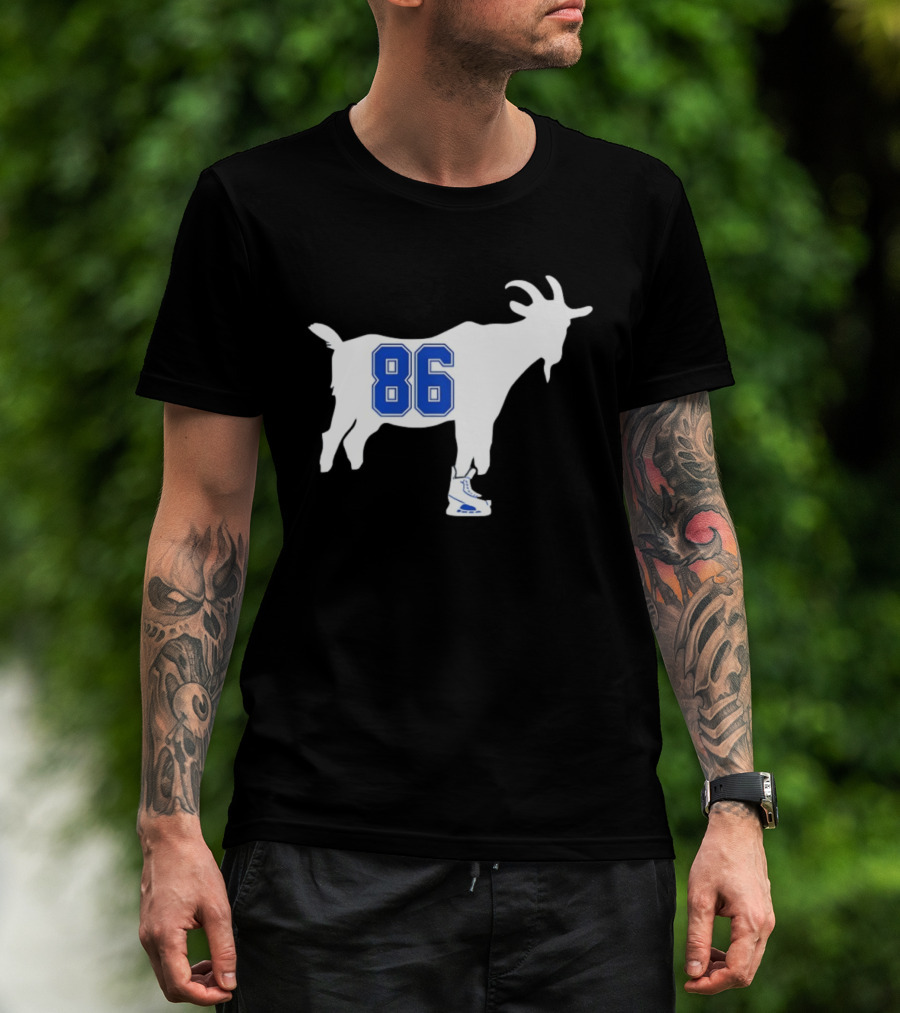 Nikita Kucherov Goat 86 Tampa Bay Lightning Hockey Skates T-Shirt