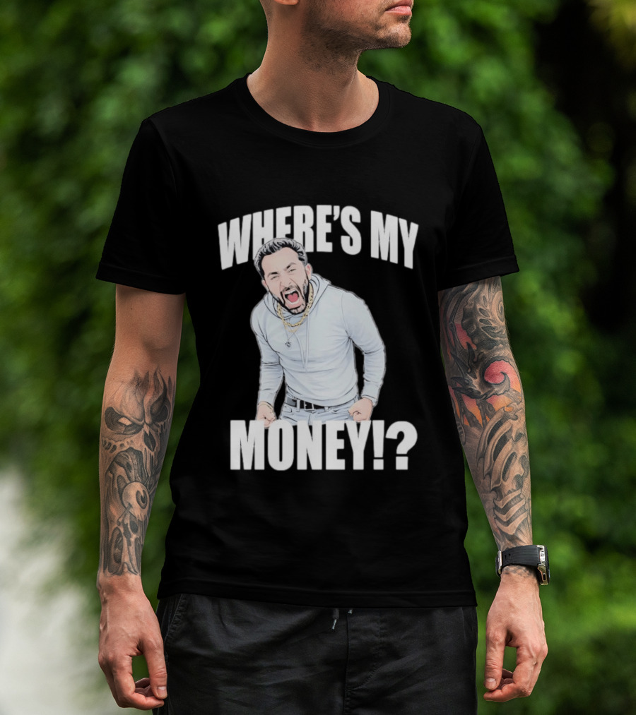 TraxNYC Where’s My Money T-Shirt
