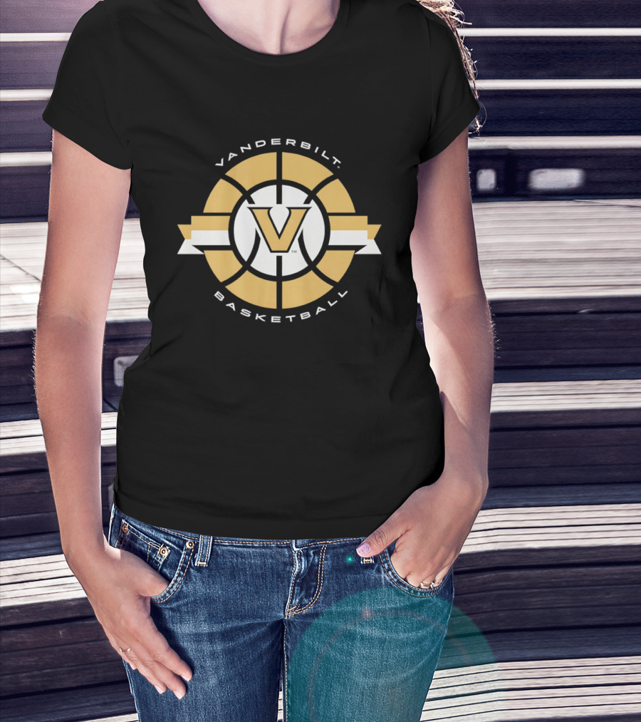Vanderbilt Commodores Basketball Classic Circle V T-Shirt