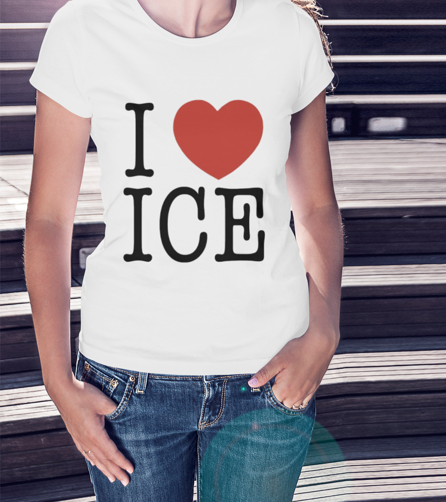 I Love Red Heart ICE T-Shirt