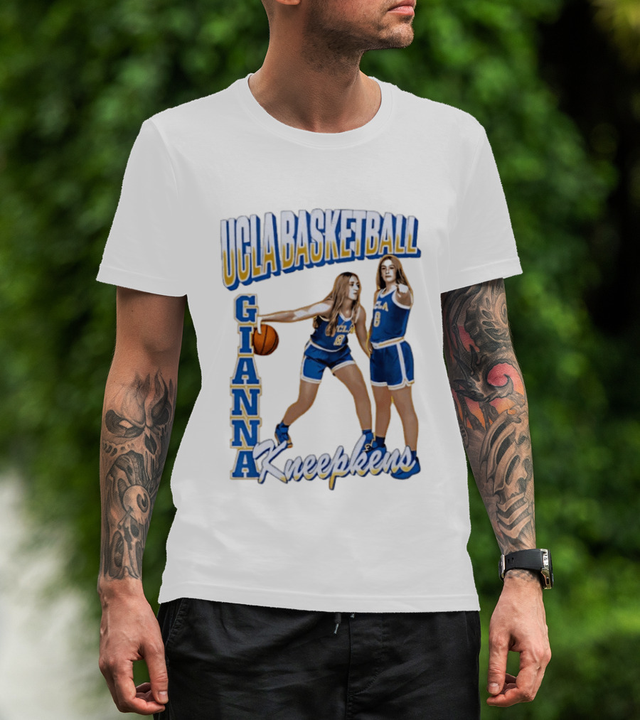 UCLA Basketball Gianna Kneepkens 8 T-Shirt