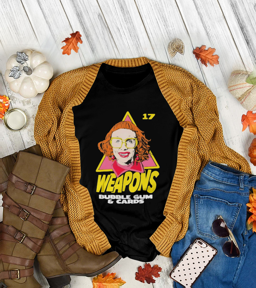 Aunt Gladys Weapons 17 Bubble Gum & Cards T-Shirt