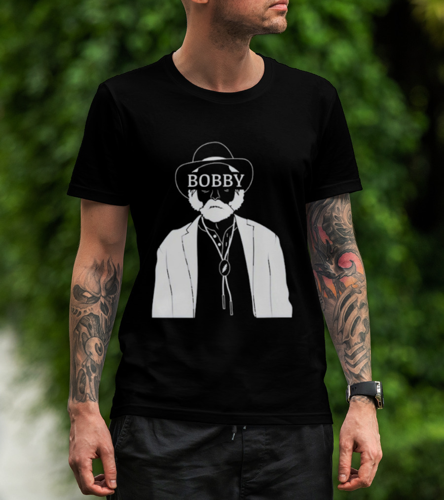 Bobby Bob Weir Grateful Dead Shakedown Drawing T-Shirt