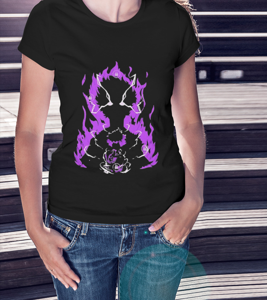 Psi Rampage Mob Psycho 100 Anime Psychic Energy Aura T-Shirt