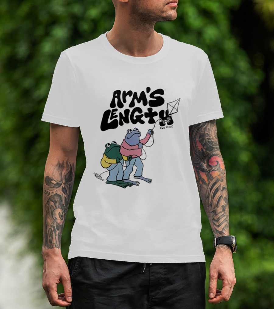 Arm's Length Frog And Toad Kite Emo Music T-Shirt