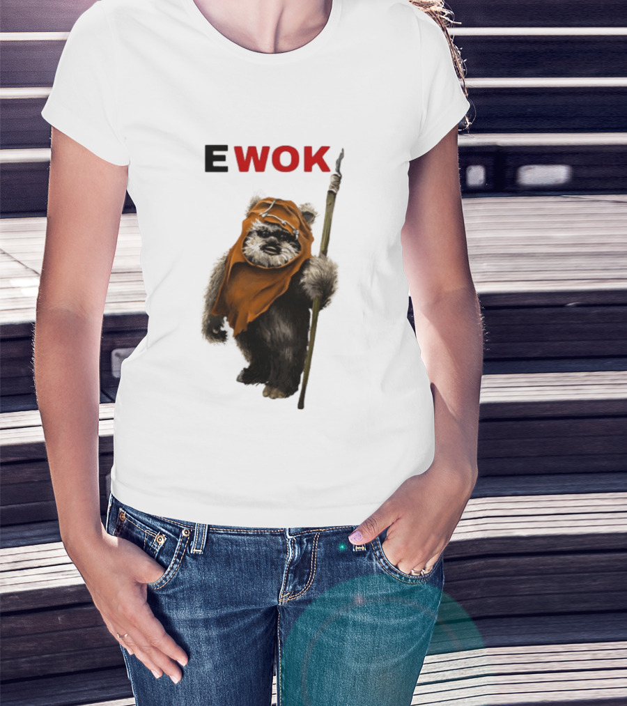 Ewok Wicket W Warrick Star Wars Character Iconic Film Creature T-Shirt