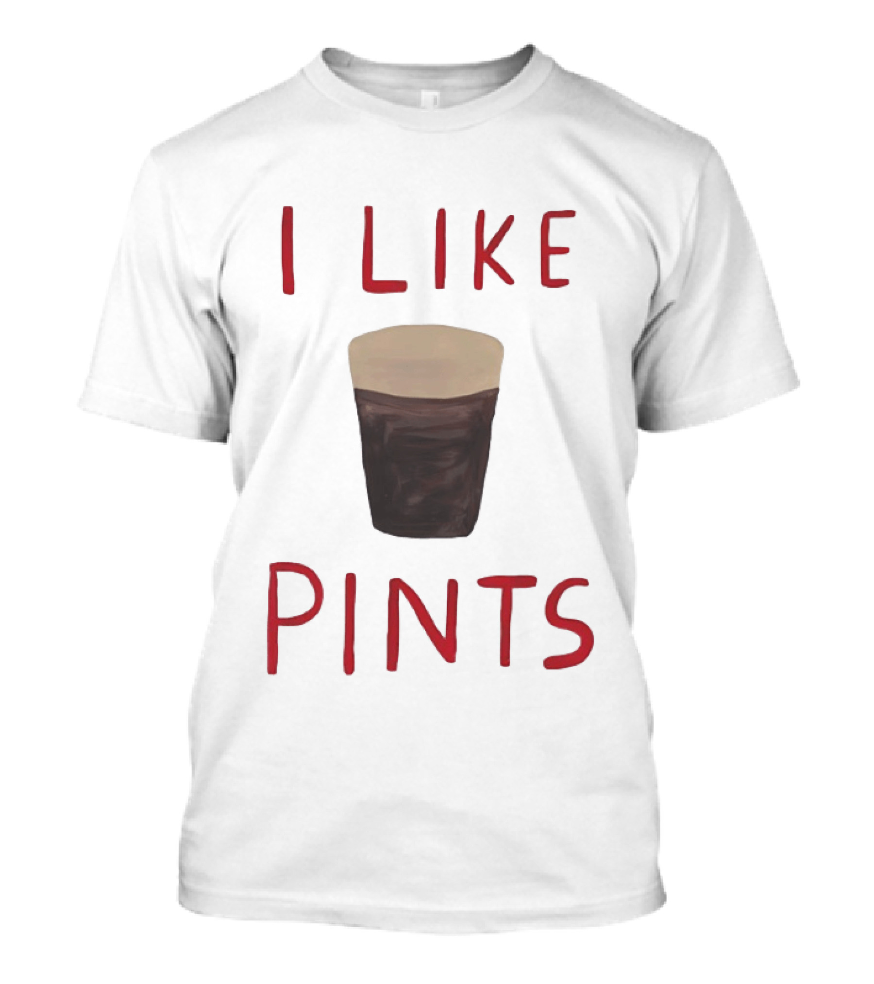 I Like Pints Beer Humor T-Shirt