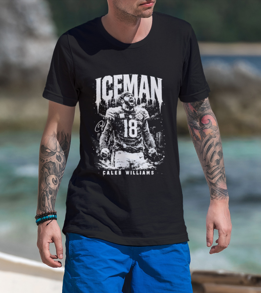Caleb Williams Iceman 18 Football T-Shirt