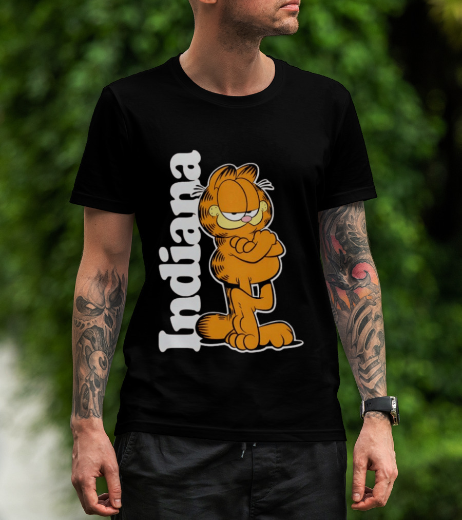 Garf Cat Indiana T-Shirt