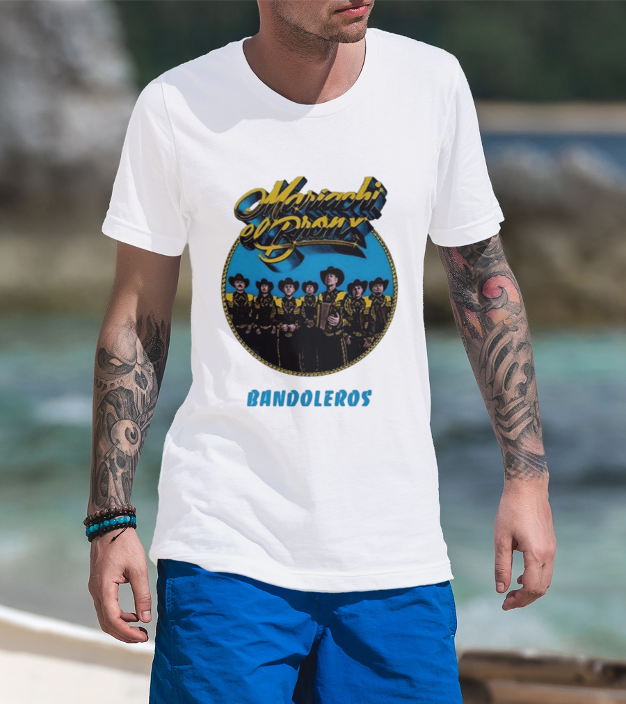 Mariachi El Bronx Bandoleros Retro Music T-Shirt