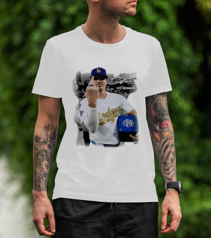 Kike Hernandez Former Dodgers T-Shirt