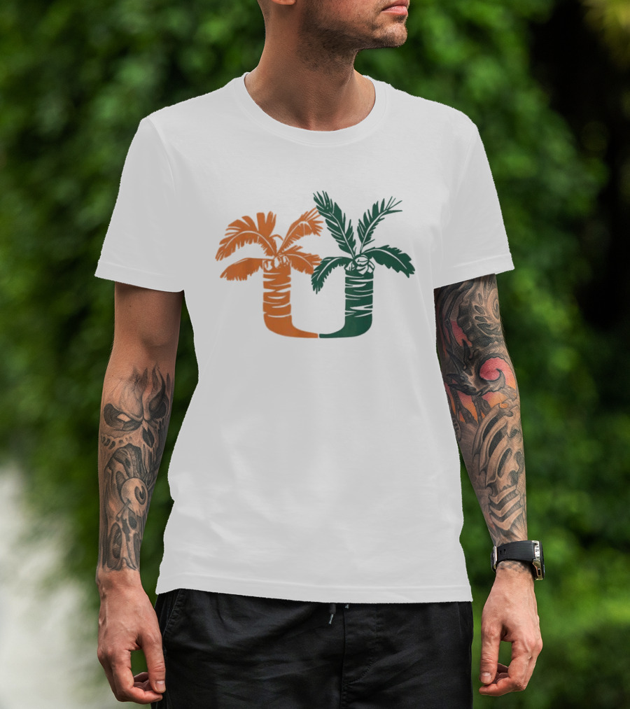 Miami U Palm Trees Classic 90s T-Shirt