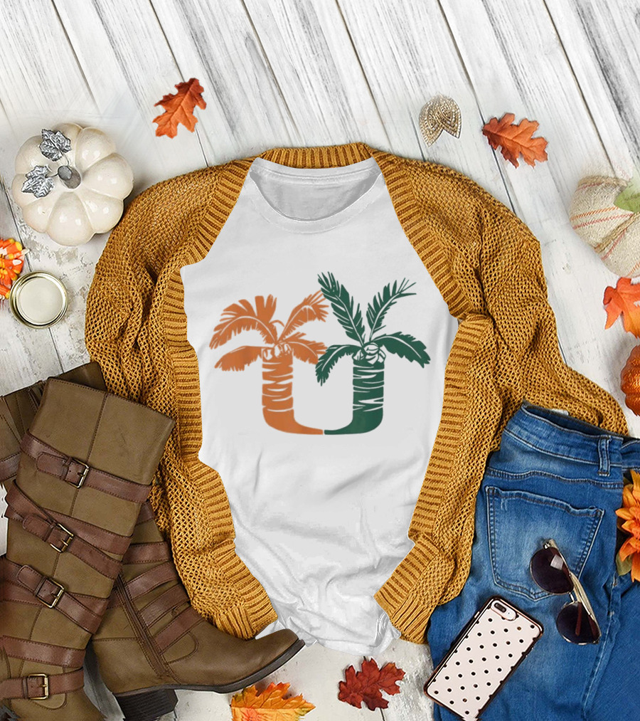 Miami U Palm Trees Classic 90s T-Shirt