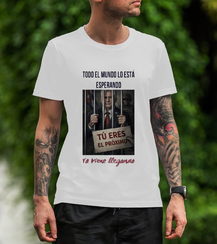 Miguel Díaz Canel Everyone Is Waiting For Him T-Shirt