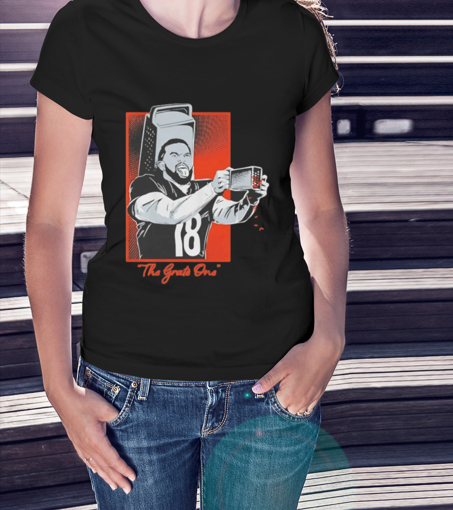Caleb Williams The Grate One Sports Tribute With Cheese Grater T-Shirt
