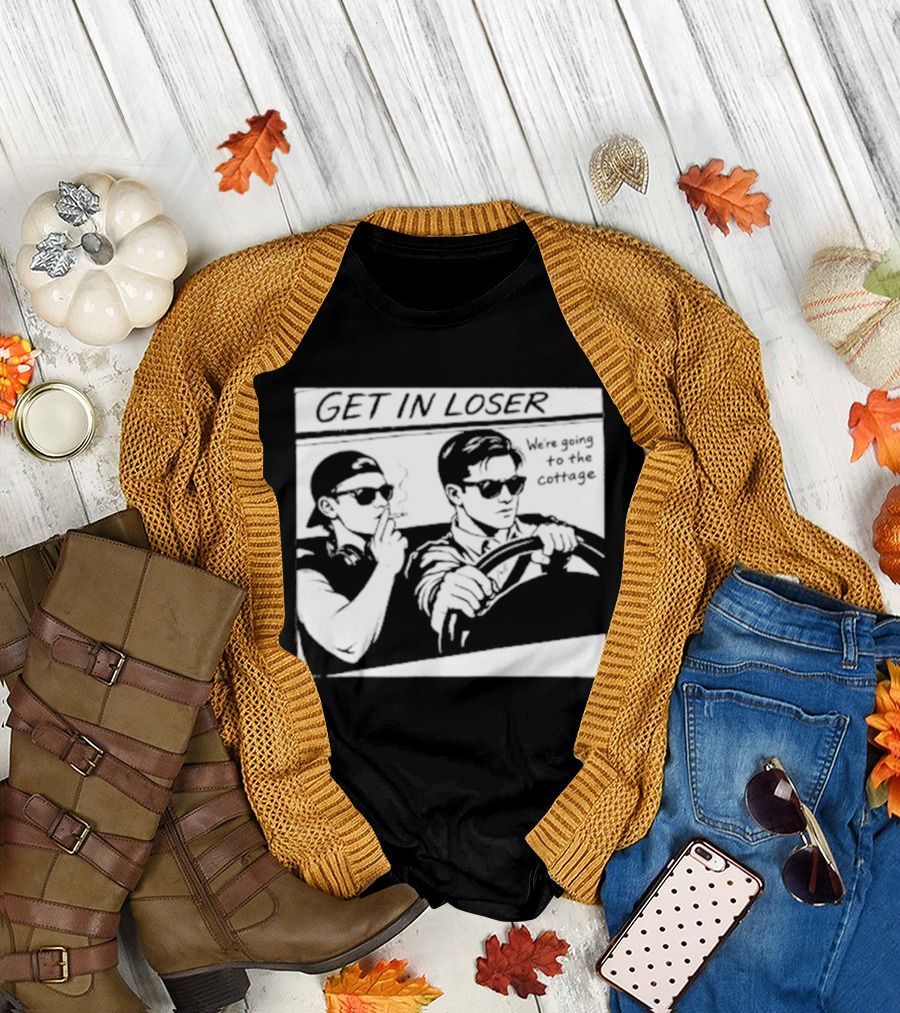 Get in Loser We're Going to the Cottage Heated Rivalry Comic T-Shirt