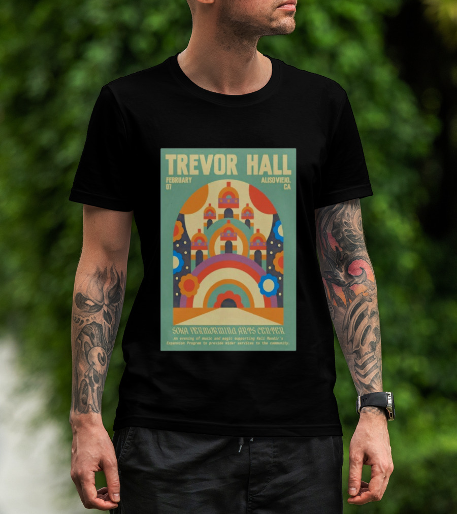 Trevor Hall February 7 2026 Aliso Viejo Soka Performing Arts Center T-Shirt