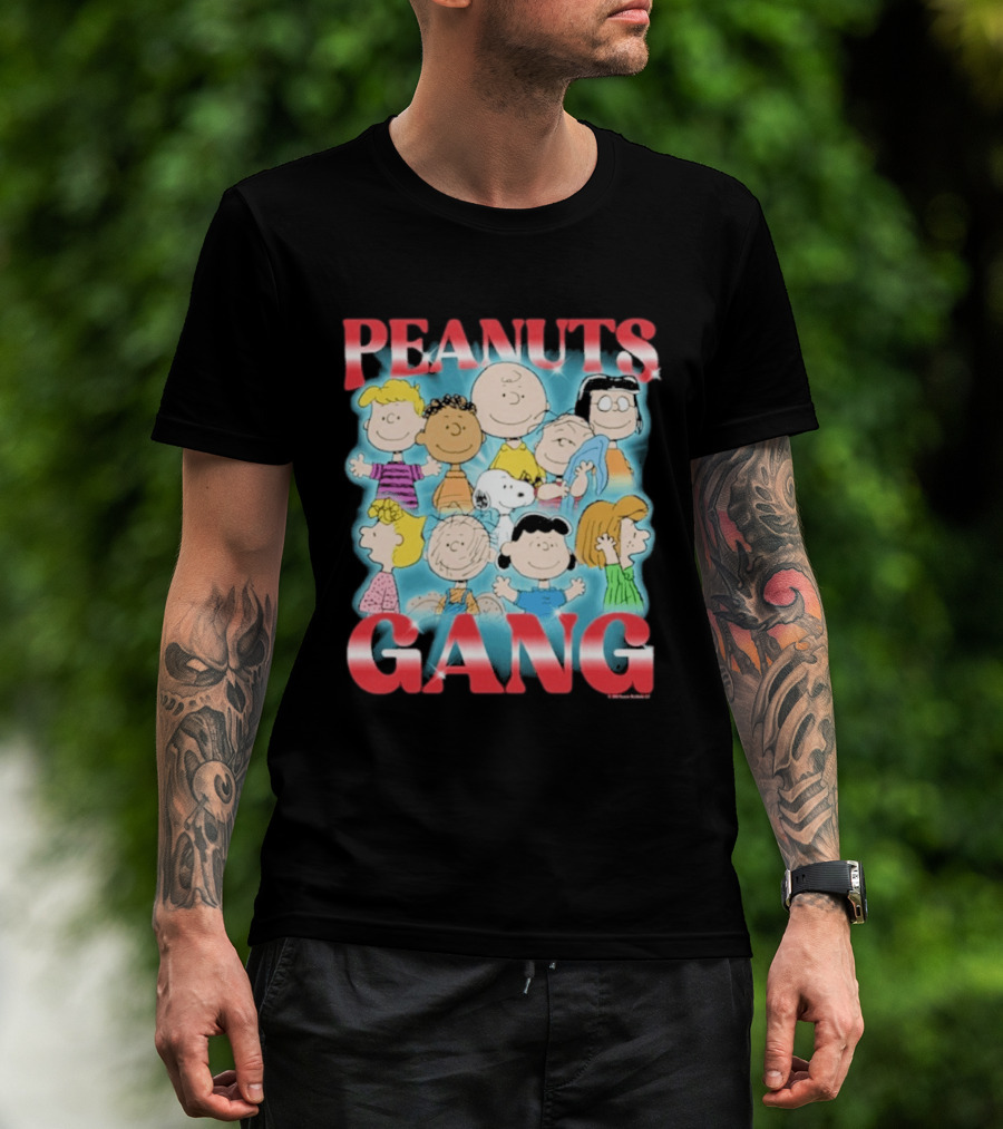 Peanuts Gang Charlie Brown Snoopy Friends T-Shirt