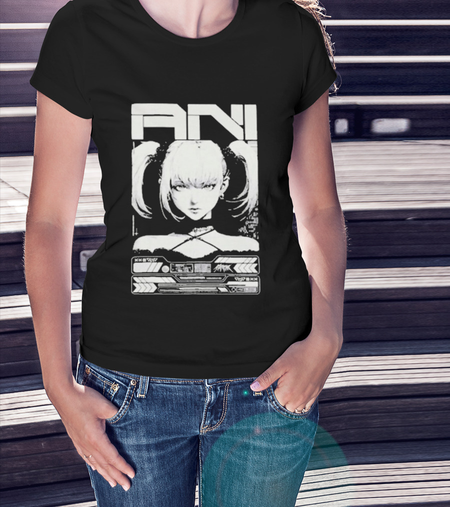 XAI ANI Dark Manga Futuristic Anime Aesthetic T-Shirt