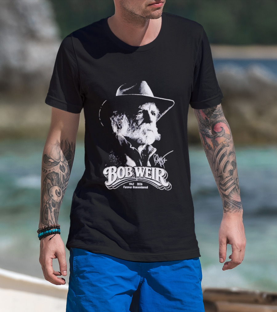 Bob Weir Forever Remembered 1947 2026 T-Shirt