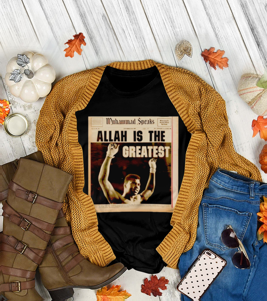 Muhammad Speaks Allah Is The Greatest T-Shirt