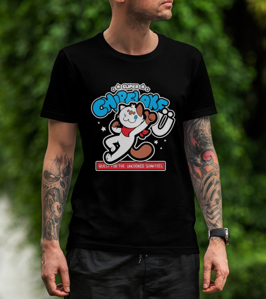 Chipflake Super Chipflake Ü Quest For The Uncooked Schnitzel T-Shirt