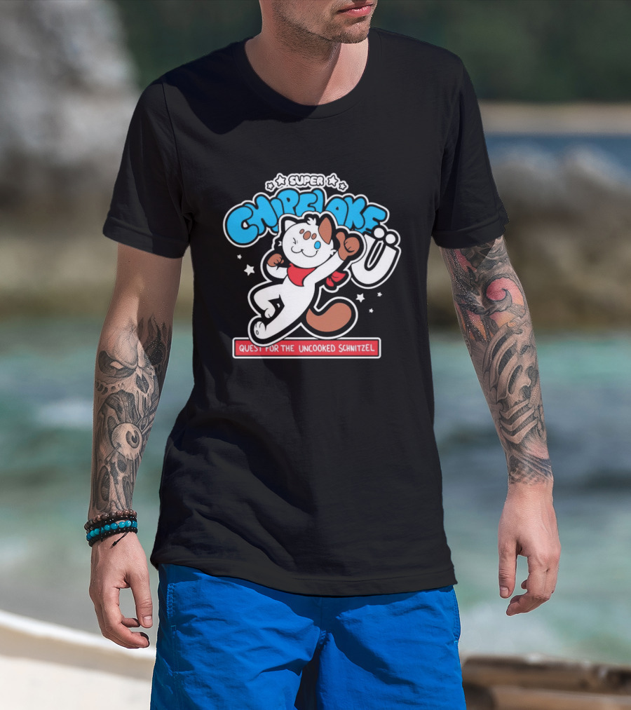 Chipflake Super Chipflake Ü Quest For The Uncooked Schnitzel T-Shirt