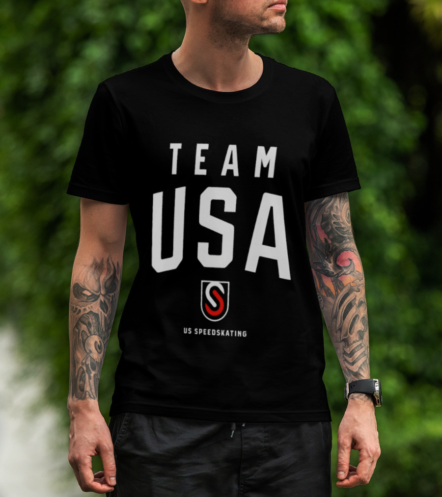 Team USA US Speedskating T-Shirt