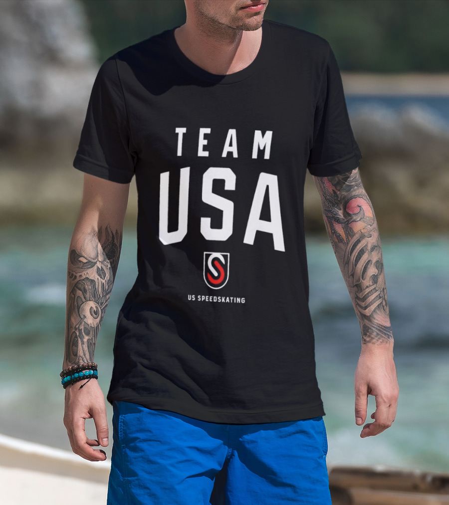 Team USA US Speedskating T-Shirt