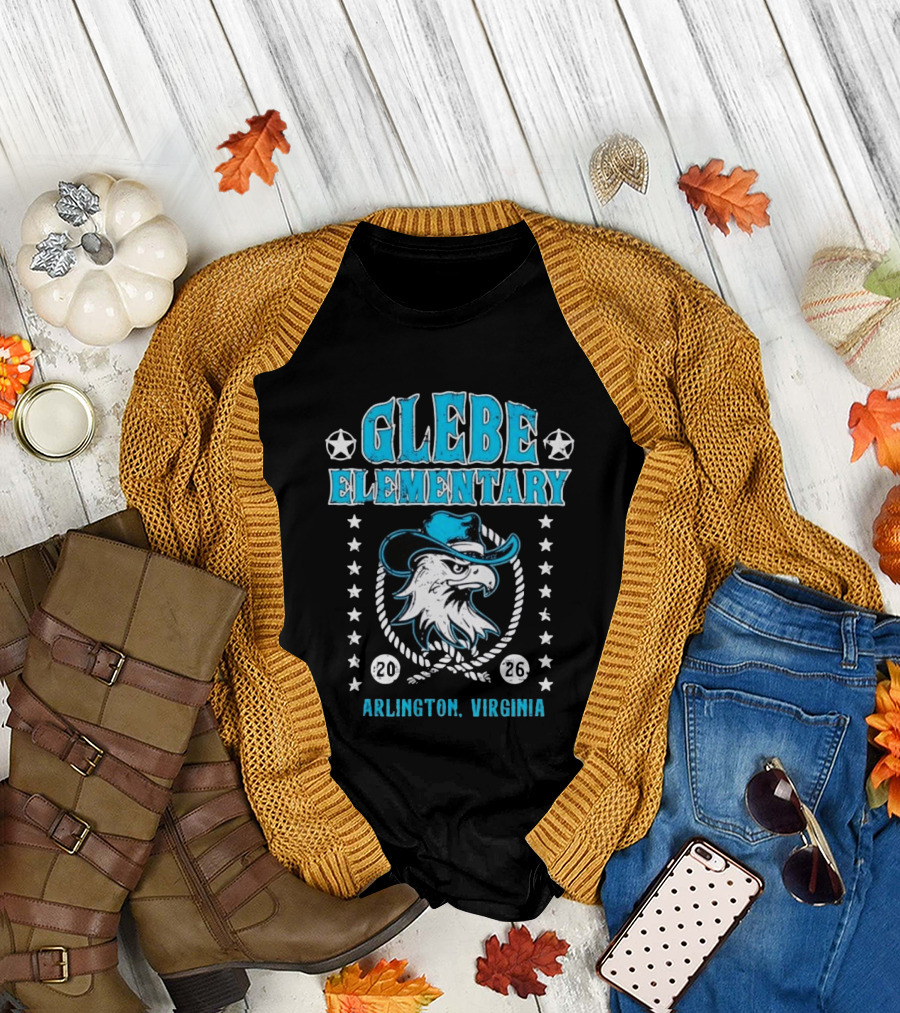 Glebe Elementary Arlington Virginia 2026 Eagle Sheriff T-Shirt