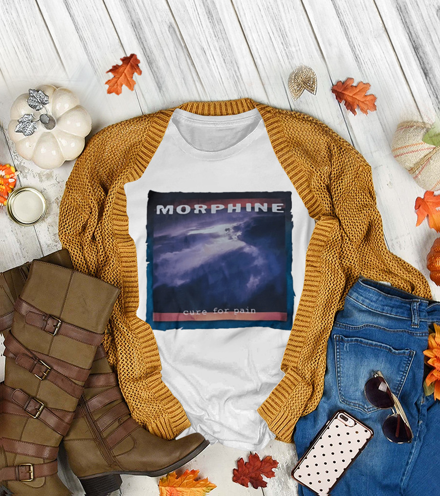 Morphine Cure for Pain Cloudy Sky T-Shirt