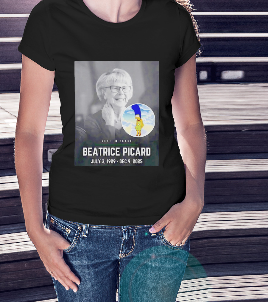 Rest In Peace Beatrice Picard July 3 1929 To Dec 9 2025 T-Shirt