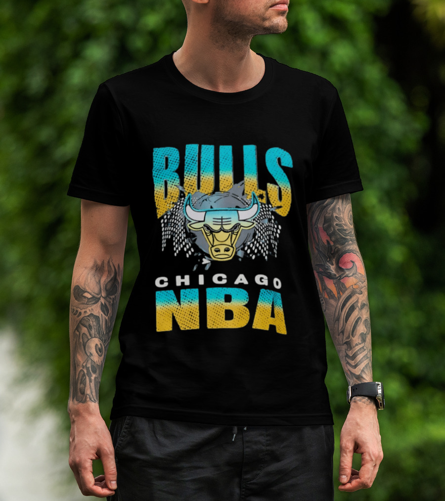 Chicago Bulls NBA Head Bull T-Shirt
