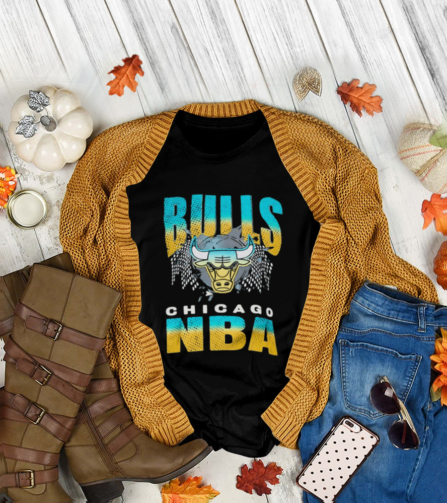 Chicago Bulls NBA Head Bull T-Shirt