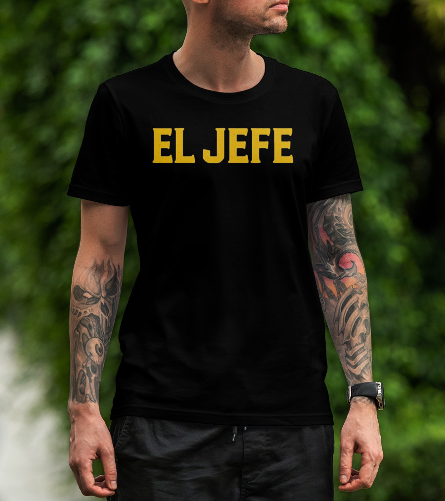 El Jefe Bold Yellow T-Shirt