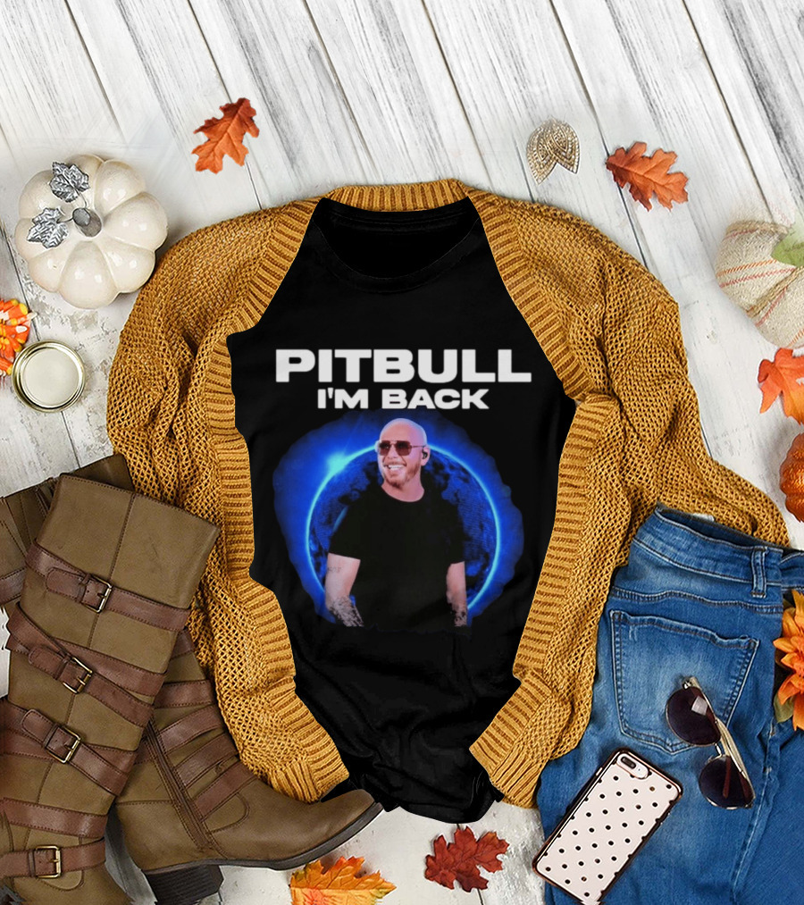 Pitbull I'm Back North America Tour Music Event T-Shirt