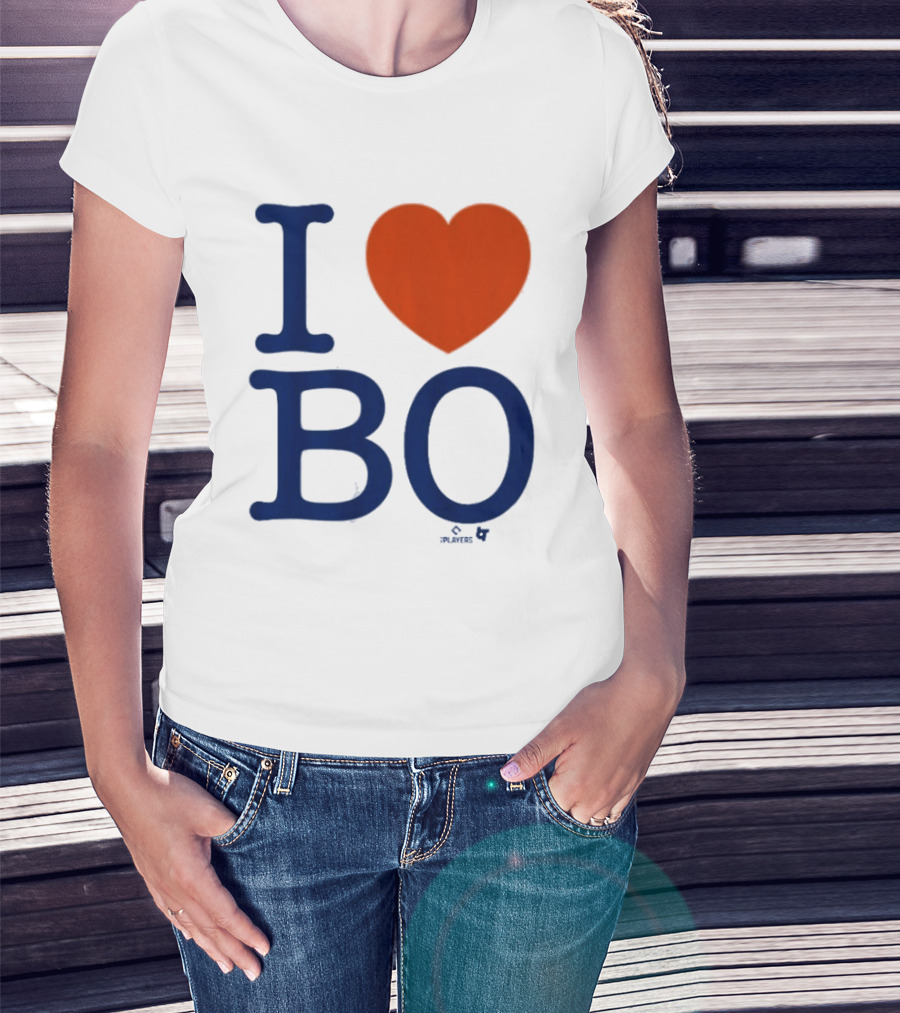 I Heart Bo Bichette Fan Apparel MLB Toronto Baseball T-Shirt
