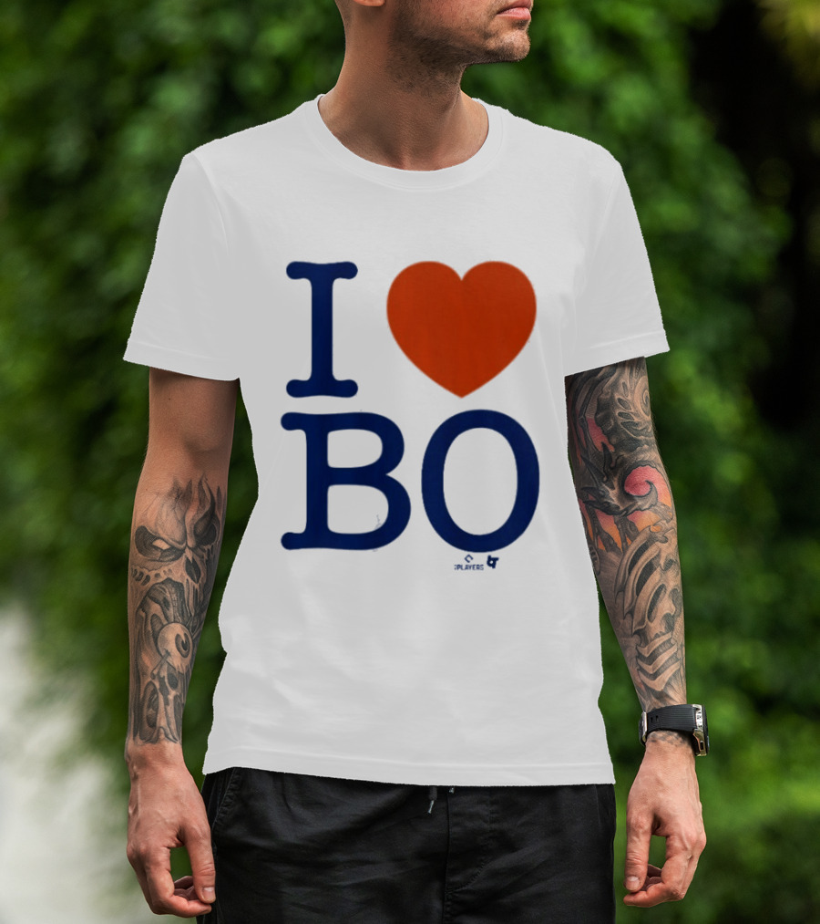 I Heart Bo Bichette Fan Apparel MLB Toronto Baseball T-Shirt