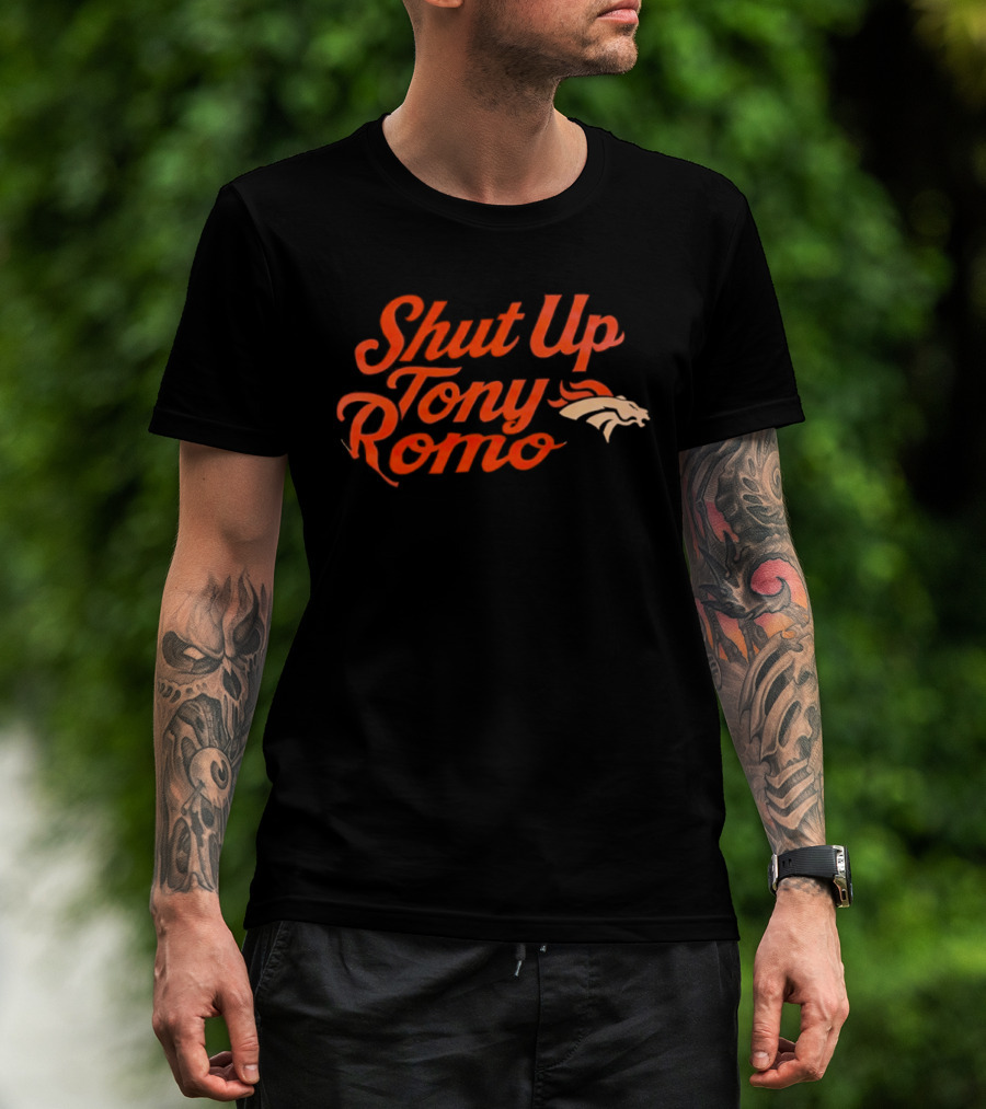 Denver Broncos Shut Up Tony Romo T-Shirt