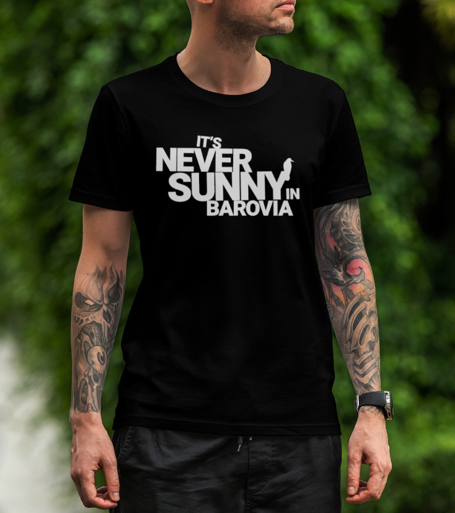 It's Never Sunny In Barovia Raven T-Shirt