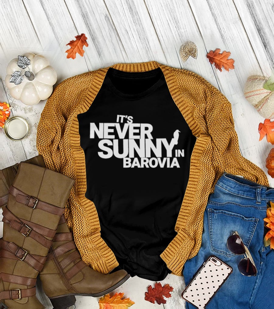 It's Never Sunny in Barovia Raven T-Shirt