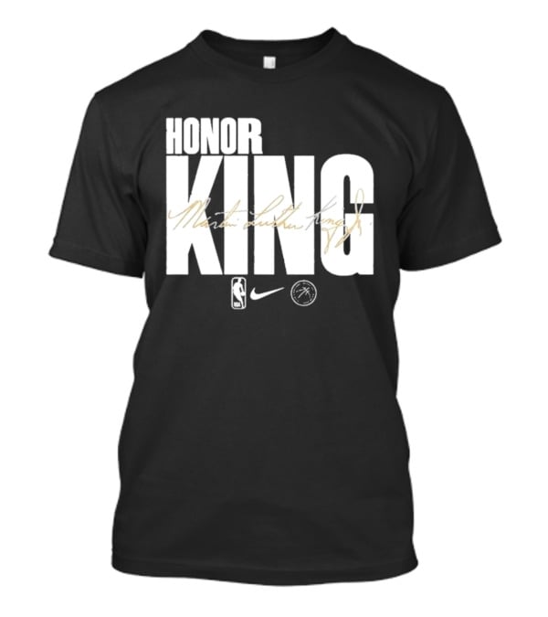 Honor King Martin Luther King Jr NBA Nike Los Angeles Lakers T-Shirt